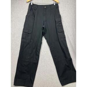5.11 Tactical Series Pants Cargo Canvas Straight Leg Mens 34 x 32 Outdoor